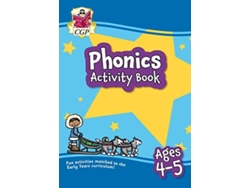 Libro Phonics Activity Book for Ages 4-5 de Cgp Books (Inglés)