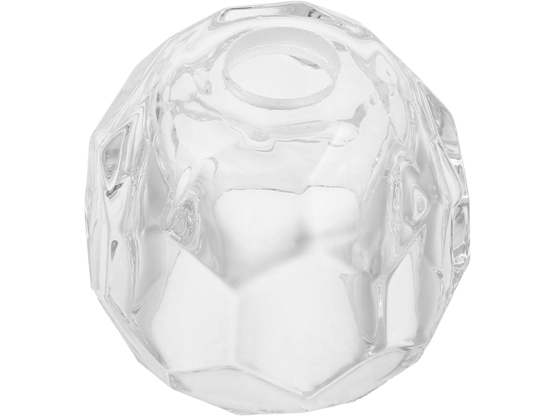 Globo De Cristal Transparente Para Colgar O Colocar En La Pared, Difunde Una Luz Suave, Fácil De Limpiar E Instalar.