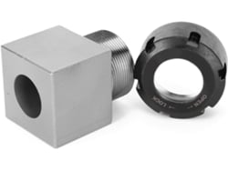 Bloco De Encaixe Er32 Reforçado Para Torno E Máquina De Gravação: Suporte Hexagonal Em Aço Ferramenta Para