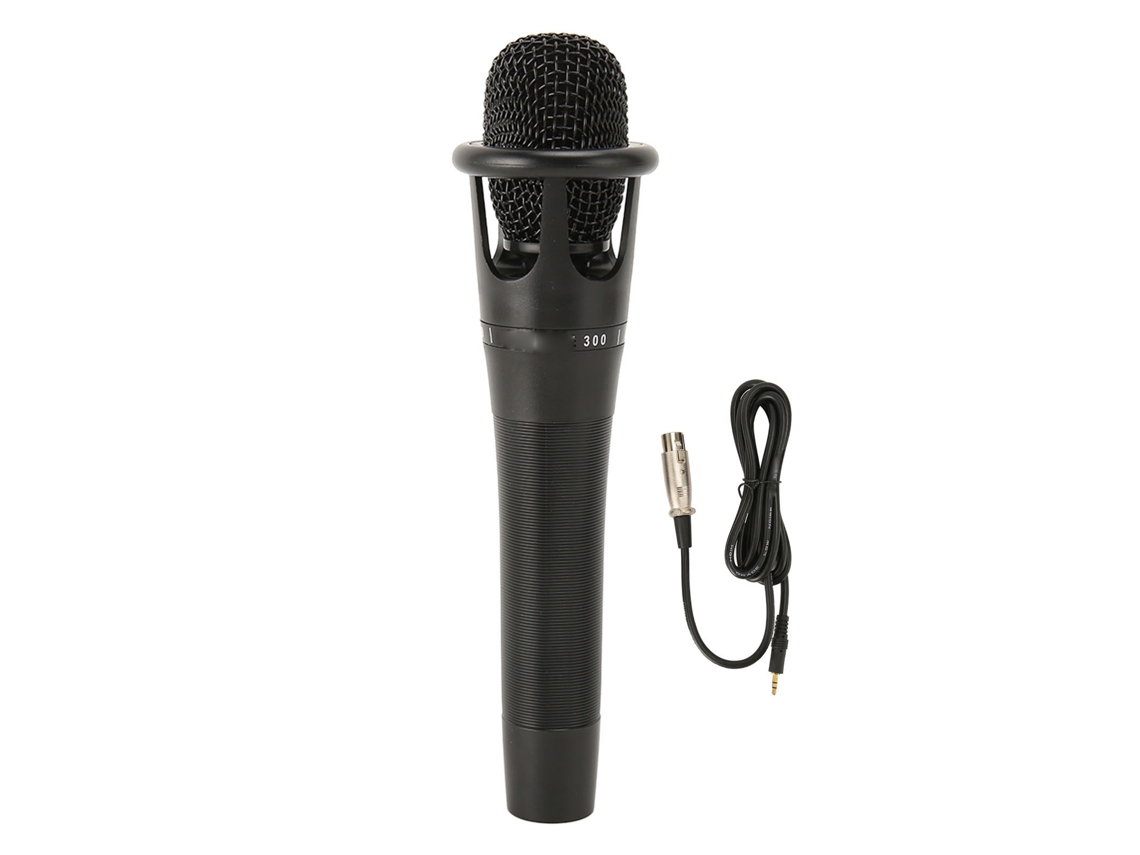 Micrófono De Condensador De Mano Con Cable, Con Reducción De Ruido Y Efecto De Apantallamiento, Conector De 3,5 Mm, Para Karaoke.