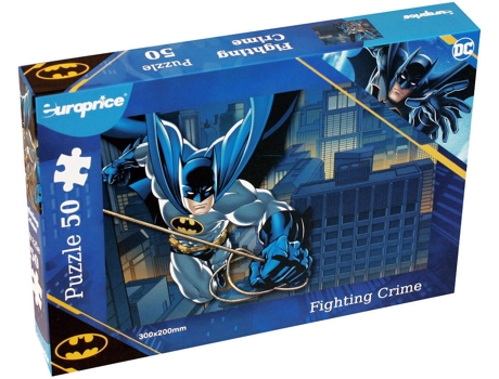 Puzzle BATMAN Batman, Fighting Crime (Edad Minima: 3 años - 50 piezas)