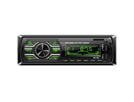 Auto Radio RK-535 Bluetooth USB SD Aux MP3 7 Colors