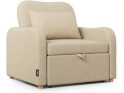 Sillón Cama Beige NALUI Buddy Reclinable 3 En 1 (92x97x90cm)