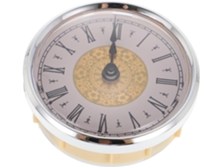Reloj de pared vintage con números romanos, creativo para el hogar, mecanismo silencioso. Gokoco
