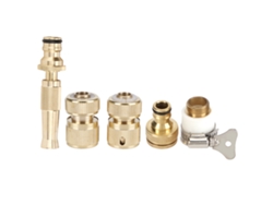 Conector rápido para boquilla de manguera, kit de riego, accesorio para riego de jardín