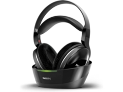 Auriculares Inalámbrico PHILIPS Shd8850/12 (Over Ear - Negro)