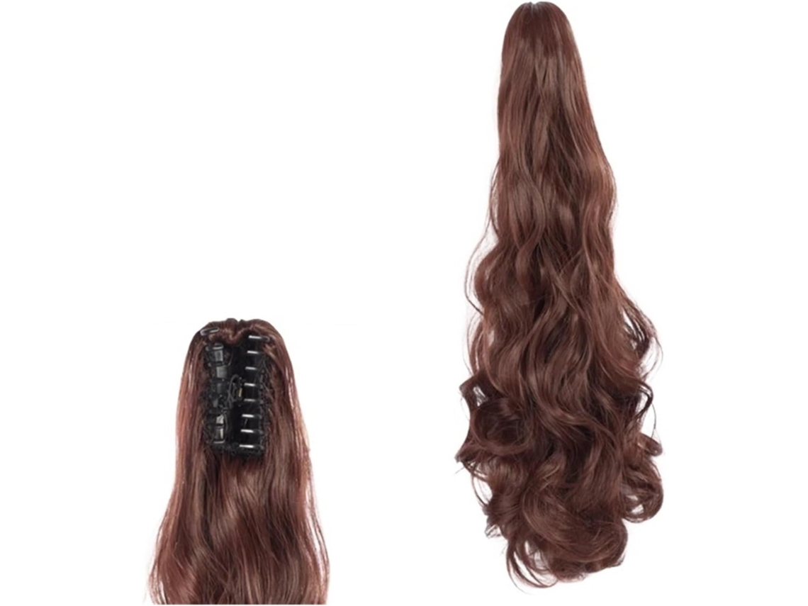 Extensiones De Moño/cola De Caballo De Cabello Sintético De Aspecto Natural De 24 Pulgadas