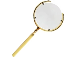 Lentes De Cristal 6x, Lupa Con Marco Metálico Para Inspección Y Estampado.