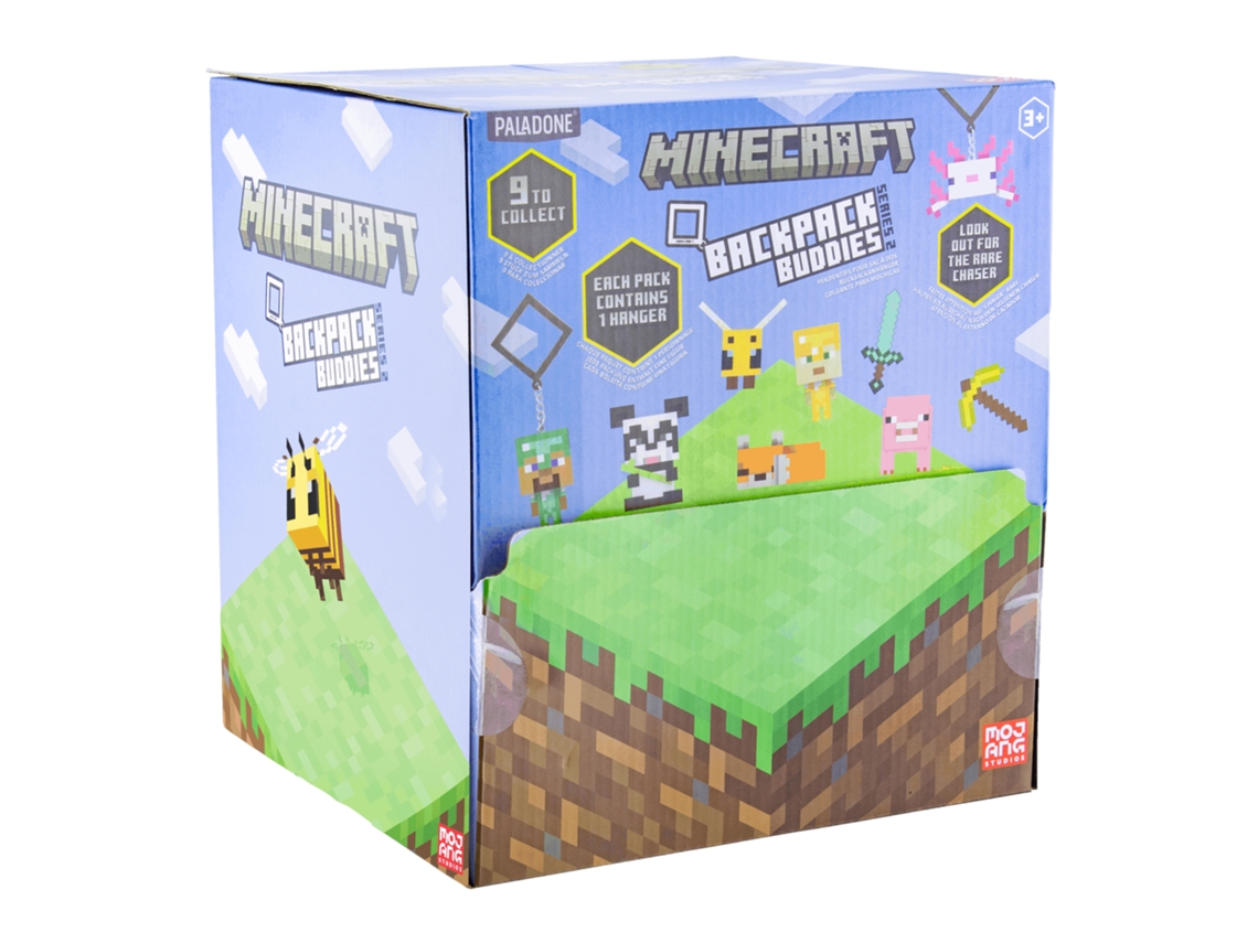 Llaveros PALADONE Minecraft Backpack Buddies Multicolor