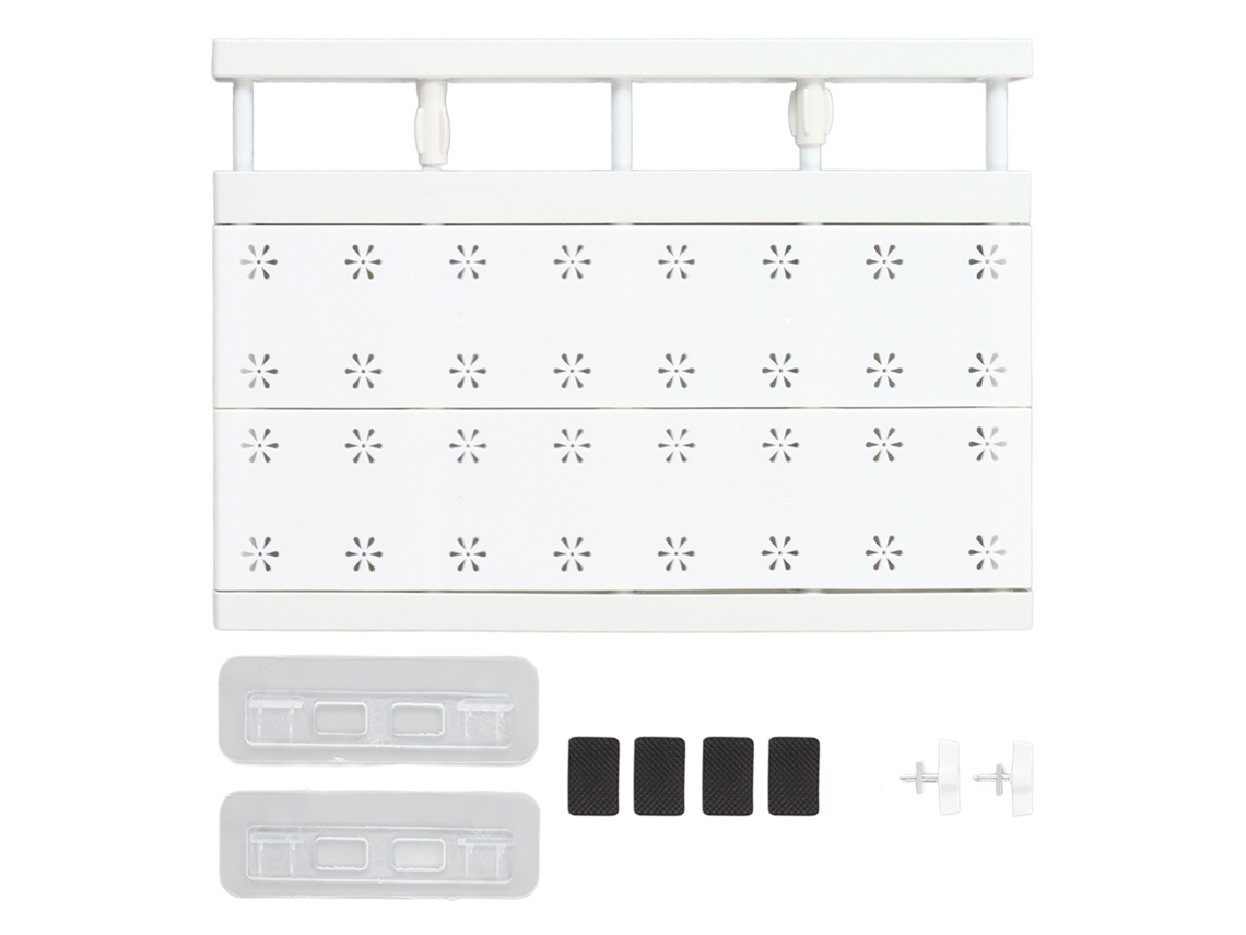 Estante Extensible Para Armario Sin Clavos, Alta Capacidad De Carga, Separador De Ropa De 30-40 Cm.