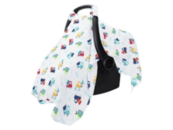 Funda de muselina transpirable Eifson para asiento de coche de bebé, ideal para verano, primavera, días calurosos y climas cálidos (coches).