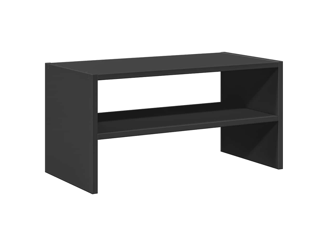 Maison Exclusive - Zapatero Apilable Roble Negro 60x30x30,5 Cm