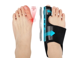 Kit Corrección Hallux Valgo Con 2 Correctores Y 2 Separadores Dedos Ajustables Dia Noite