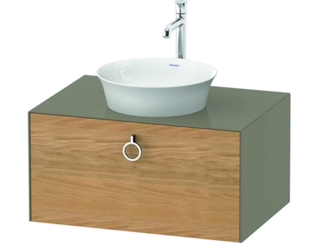DURAVIT Tulip blanco, mueble de pared, ancho 800 x fondo 550mm, con 1x extraíble, con tirador, WT49800