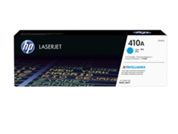 Cartucho de tóner original LaserJet HP 410A cian para Laserjet series M452 y M477