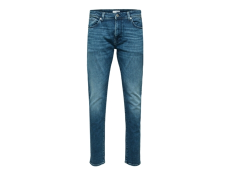 Pantalones Vaqueros para Hombre SELECTED (28x32 - Multicolor)