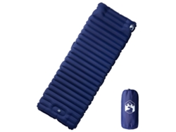 Colchón De Camping Autoinflable VIDAXL Azul Nylon
