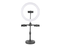 Luz Aro Regulable Usb Multifuncional Para Transmisión En Vivo Película Conferencia