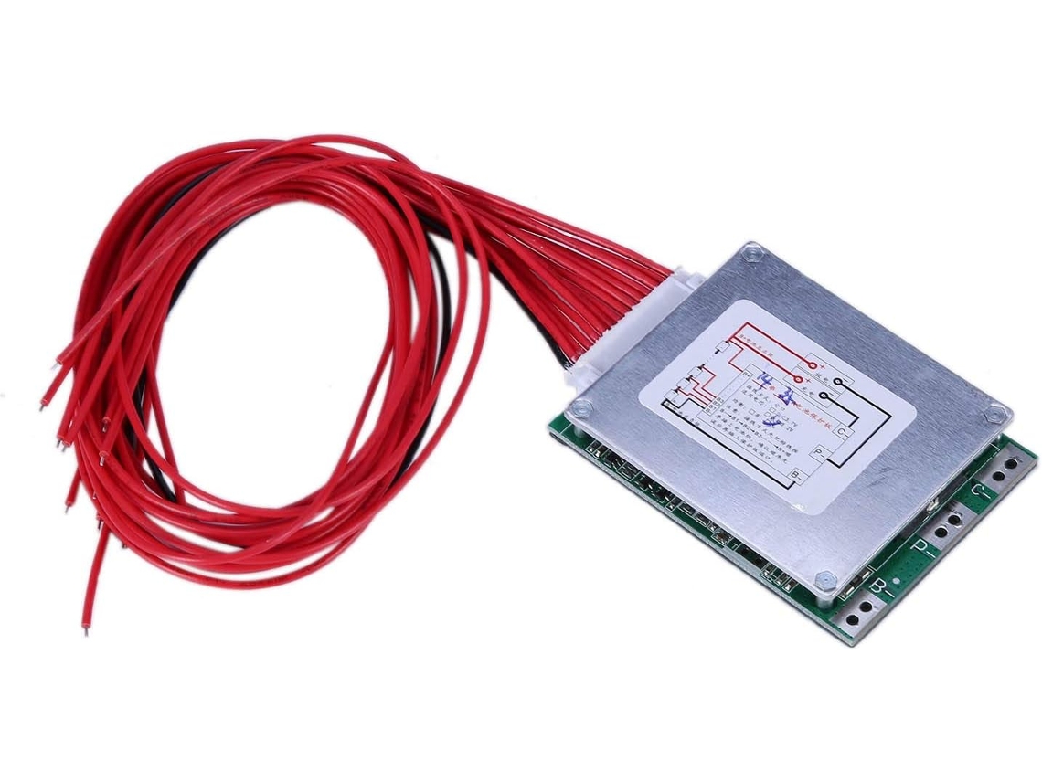 Placa De Circuito Impreso (pcb) De Protección Para Baterías De Polímero De Litio De 14s 52v 35a Para Bicicletas Eléctricas/patinetes Eléctricos.