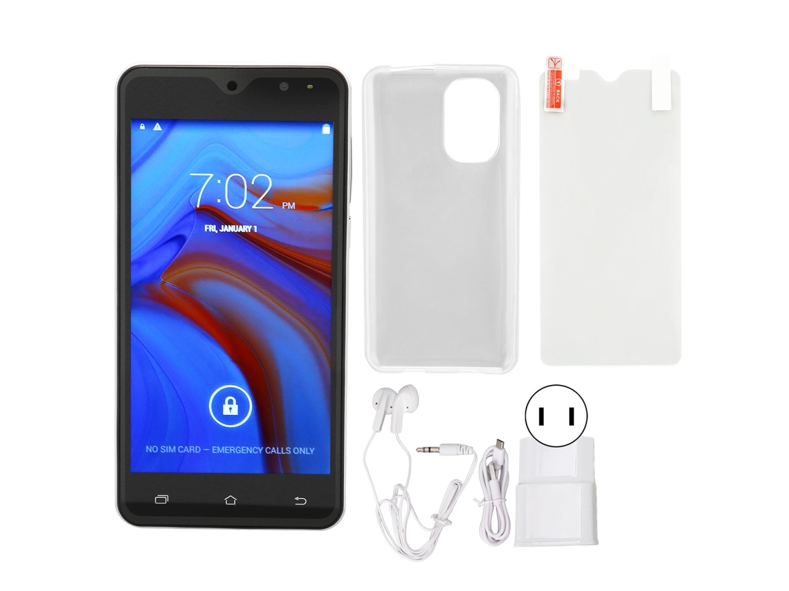 Smartphone Yhl Android 11.0 de 5 pulgadas, doble SIM, wifi, MT6580 Octa Core, desbloqueado, enchufe estadounidense.