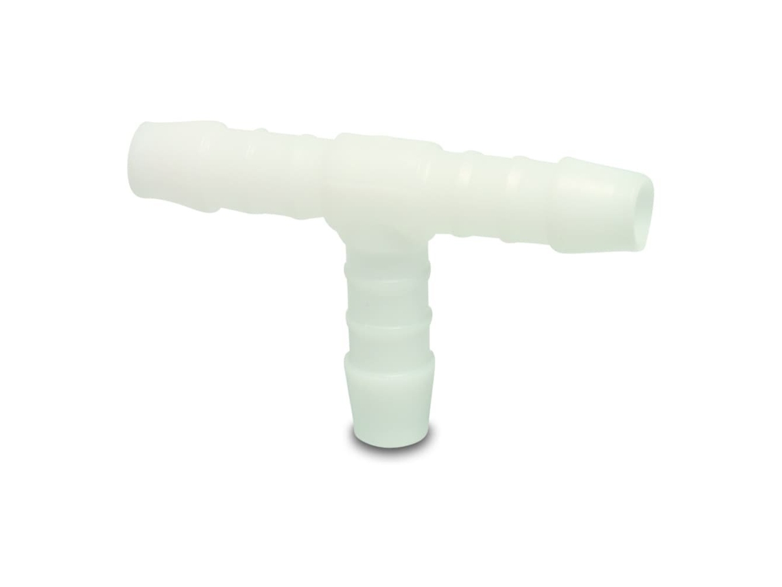 Conector de manguera en T de plástico Klasebo de 4 mm de alta resistencia y fácil instalación