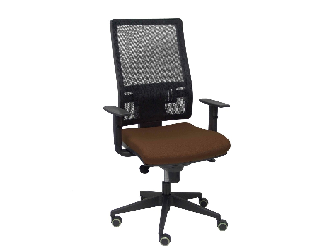 Silla de Escritorio P&C (Marrón - Madera - 66.26 x 38.28 x 62.84 cm)