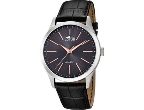 Reloj LOTUS Hombre (Piel - Negro)