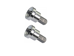 Conjunto De 2 Brocas Ph2 25mm 1/4" Acero S2 Para Tornillos Cruzados, Herramientas De Mano Para Plasterboard/placo