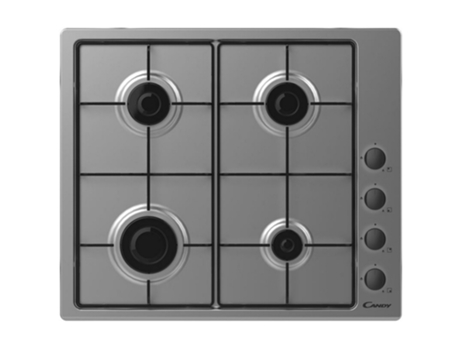 Placa de gas 60cm 4 fuegos gris CHW640LXB - CANDY