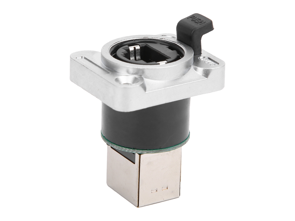 Conector Rj45 En Ángulo Recto, Impermeable, Material Aislante, Redondo, Enchufe Para Avión Ytrj45