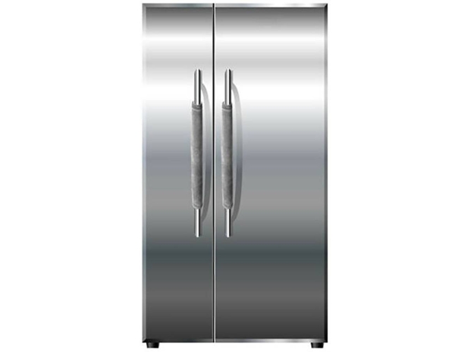 2 Protecciones para Puerta de Frigorífico HEAN Gris