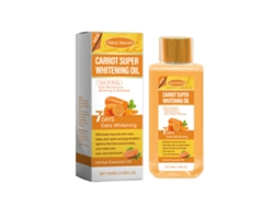 Aceite corporal iluminador de zanahoria para una piel radiante