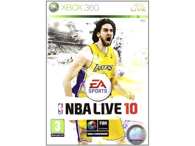 Juego Xbox 360 NBA Live 10 