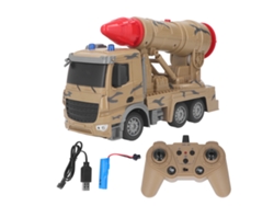 Caminhão De Controle Remoto Rc Com Luz E Som Para Crianças Brincadeira Indoor Outdoor