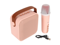 Sistema Ktv Portátil LAXISCREED com Microfone Sem Fio