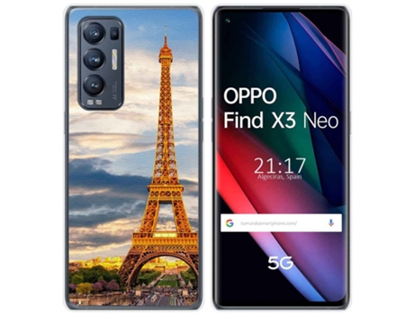 Carcasa Oppo Find X3 Neo TUMUNDOSMARTPHONE Dibujos Multicolor