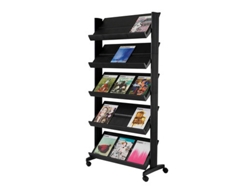 PaperFlow K502551 estante para revistas Negro