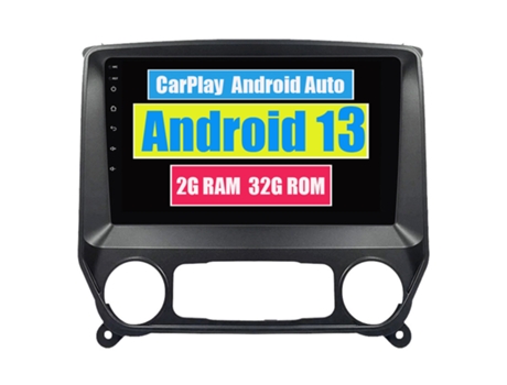 Autoradio Multimedia ROVERONE para Chevrolet Colorado 2014 - 2018 CarPlay Android Coche Radio Bluetooth Navegación