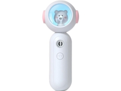 Vaporizador Facial Nanoiónico Portátil - Pequeño Vaporizador Facial Para Uso Doméstico, Con Un Bonito Diseño De Oso (blanco)