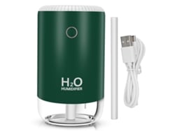 Humedificador (usb Portátil Con Luz Nocturna) Humedificador De Spray Led Mini Retro Verde