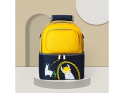 Mochila Aislante De Nailon De Dos Capas Para Leche Materna, Que Proporciona Estabilidad De Temperatura - Amarillo/azul