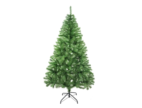 Árbol de Navidad artificial SOLAGUA NAVIDAD 210 cm Verde Brillo 668 Ramas, Diámetro 110 cm