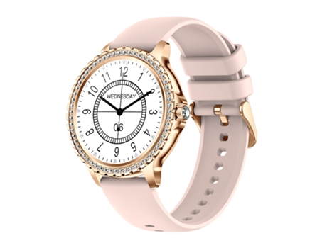 Smartwatch, llamada Bluetooth, más de 20 modos deportivos, Rosa CHRONUS