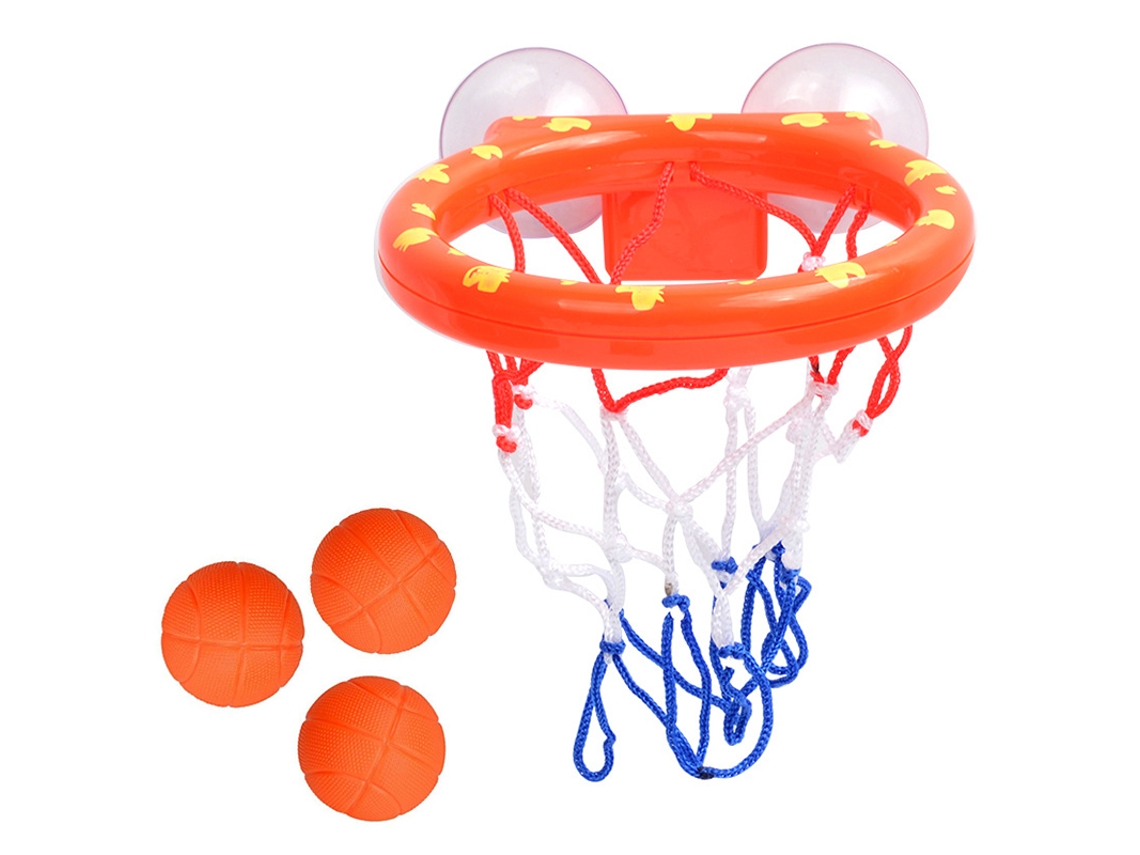 Juego de 3 mini aros de baloncesto para el baño (3 pelotas)