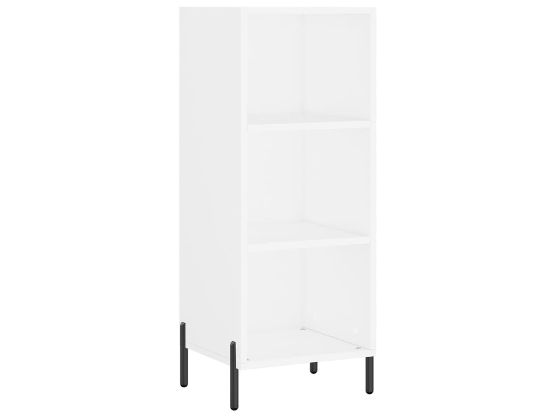 Maison Exclusive - Aparador De Madera De Ingeniería Blanco 34,5x32,5x90 Cm