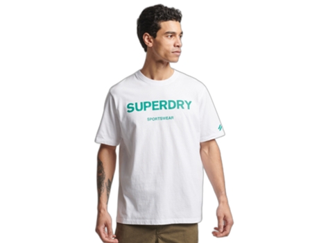 Camiseta de Hombre para Deporte SUPERDRY Code Core (L)