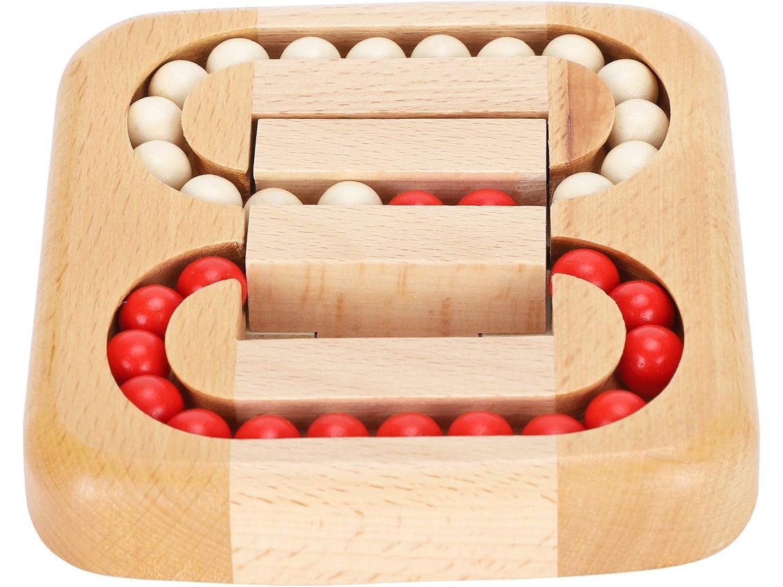 Cubo mágico de madera Digitallab, laberinto de bolas, juguete para niños
