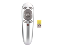 Presentador Inalámbrico 2.4g Con Sensor De Gravedad De 6 Ejes, Ratón Aéreo, Control Remoto, Ppt, Gris Pr-07