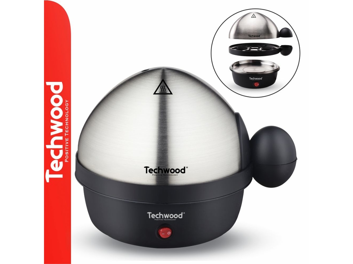 350W Electro Elect Hug Cozer Hasta 7 Huevos De Techwood