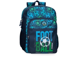 Roll Road Mochila Escolar Gol Poliéster Marino